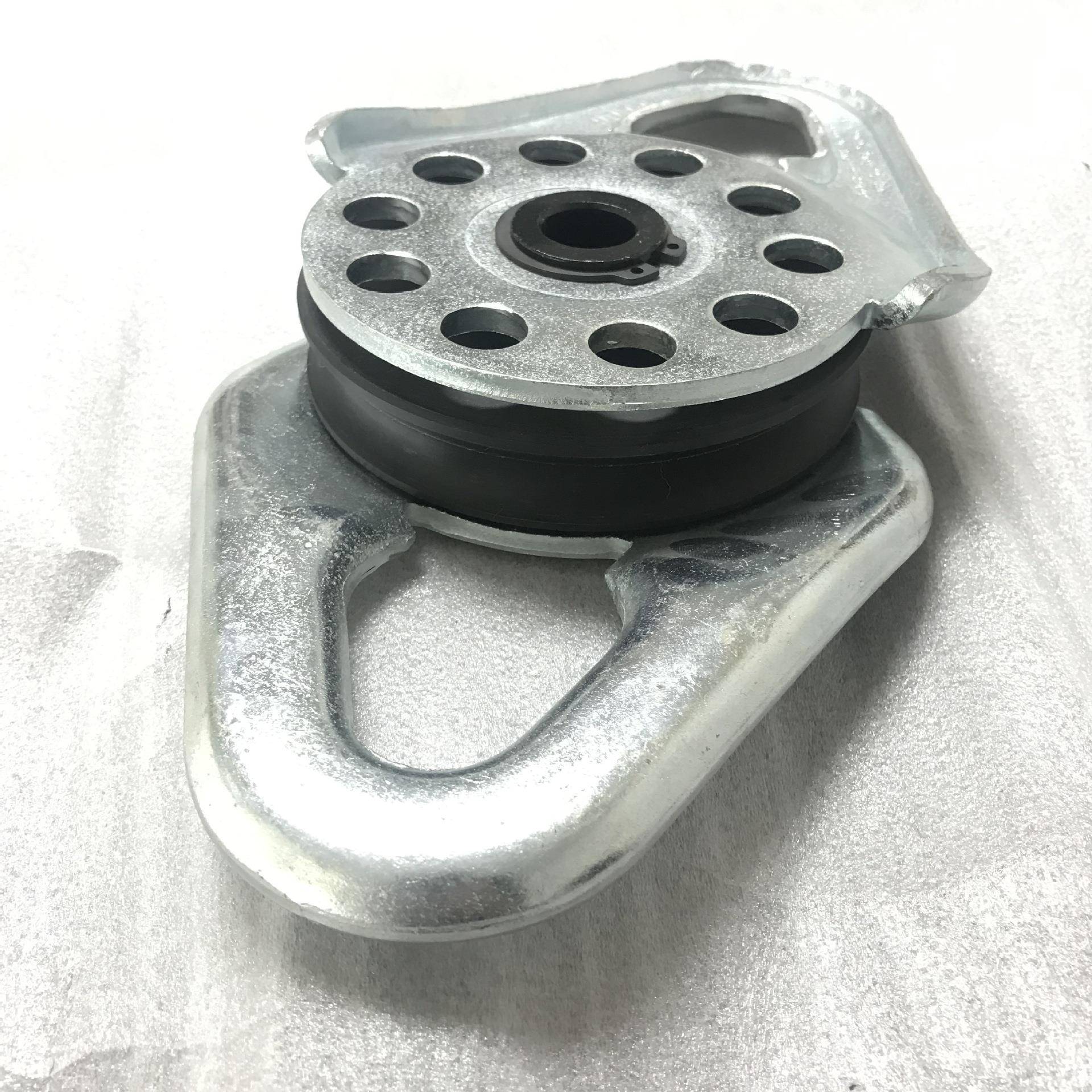 拖动吨绞盘配件8吨9动滑轮滑轮越野脱困专用车用电德量gzdl厂家直 - 图0