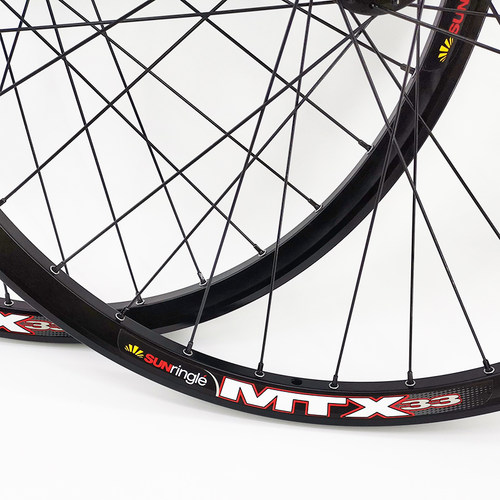 KOOZER XM490花鼓自编太阳MTX33车圈 山地轮组 26 27.5寸 高强度 - 图2