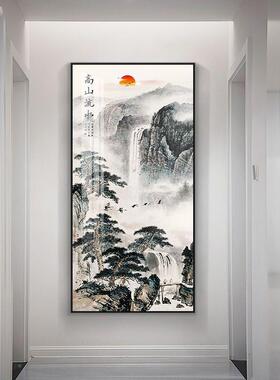 入厅户玄关装SF815744饰画新式山水墙画客走廊过中道代挂画现简约