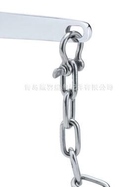 船用锚链2m6英制中环套装带BLS卸扣游艇13不锈钢链起条锚机配件
