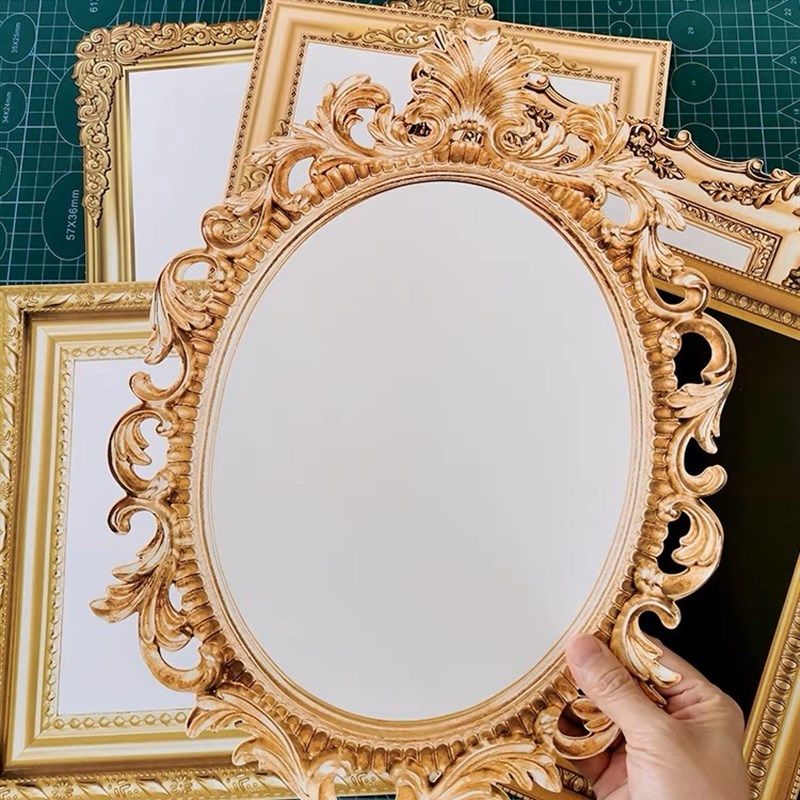 Creative drawing paper, thickened cardboard, children's art, ancient European style photo frame paper, border paper, palace style retro paper