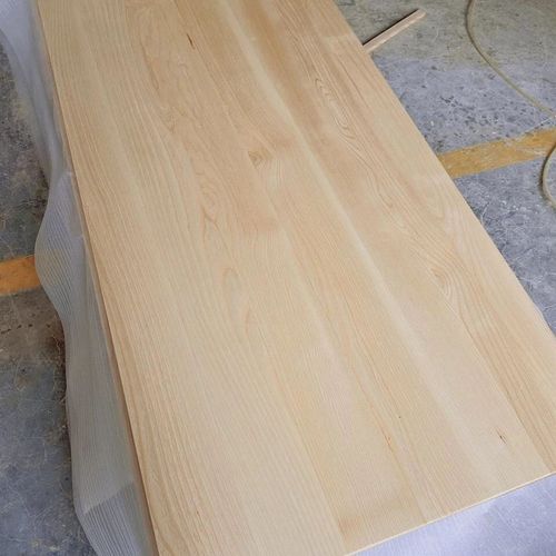 北美白蜡木木料桌面板实木餐桌吧台板楼梯踏板木板定制剽窗书架板 - 图3