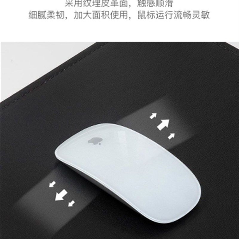 商务扣边防滑桌垫桌面滑鼠垫防水防油书桌垫学习桌垫电脑办公桌垫 - 图1