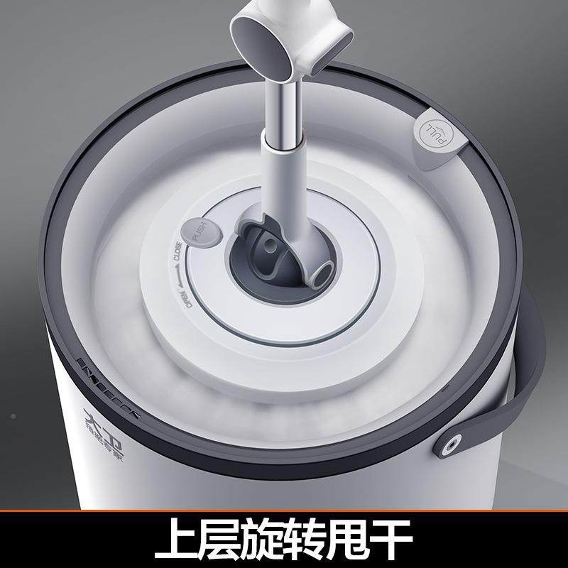 L^拖把家用单桶旋布拖把自动754免手洗一拖拖干湿两用桶懒转人墩,淘宝优惠券,粉丝福利购,淘宝优惠卷