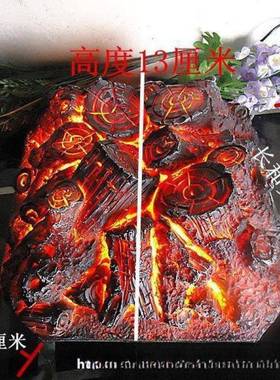 炭电壁炉仿真bwWf4ETP木木假道柴炭火装饰炭火焰灯壁炉柴篝火拍摄