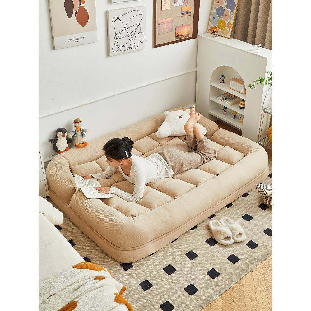 沙懒人单人可可睡卧室小沙发床边榻榻米人发类狗HAC窝双人躺靠背,淘宝优惠券,粉丝福利购,淘宝优惠卷