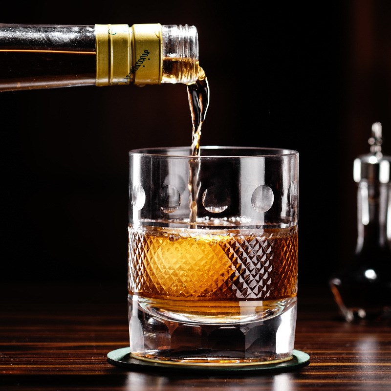 德国威士忌酒杯洋酒杯子水晶玻璃创意家用啤酒高端酒具套装水杯子 - 图0