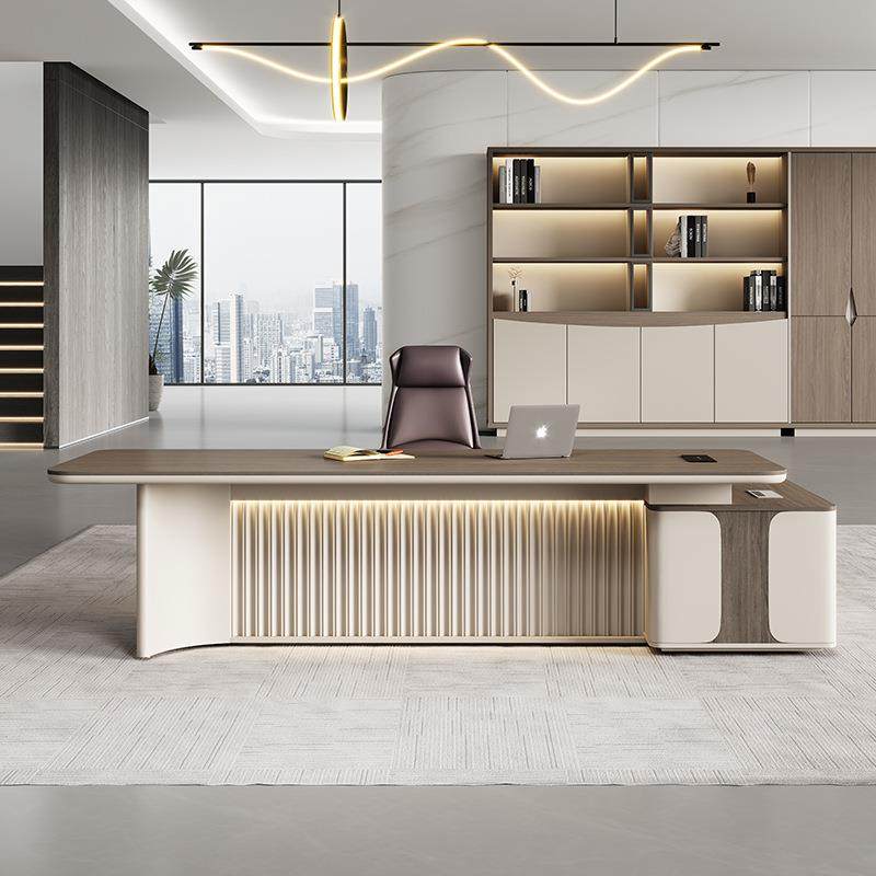 办公家具总裁办公桌简约现代单人老板桌椅组合班台时尚主管经理桌,淘宝优惠券,粉丝福利购,淘宝优惠卷