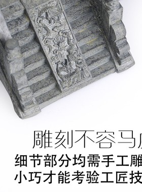 创意名片盒商务办公桌面简约个性台式名片座办公室装饰复古大容量