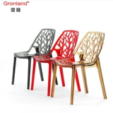 Ganglong модный прозрачный обеденный стул акриловый стул для отеля пластиковый креативный стул скандинавский креативный художественный стиль стул