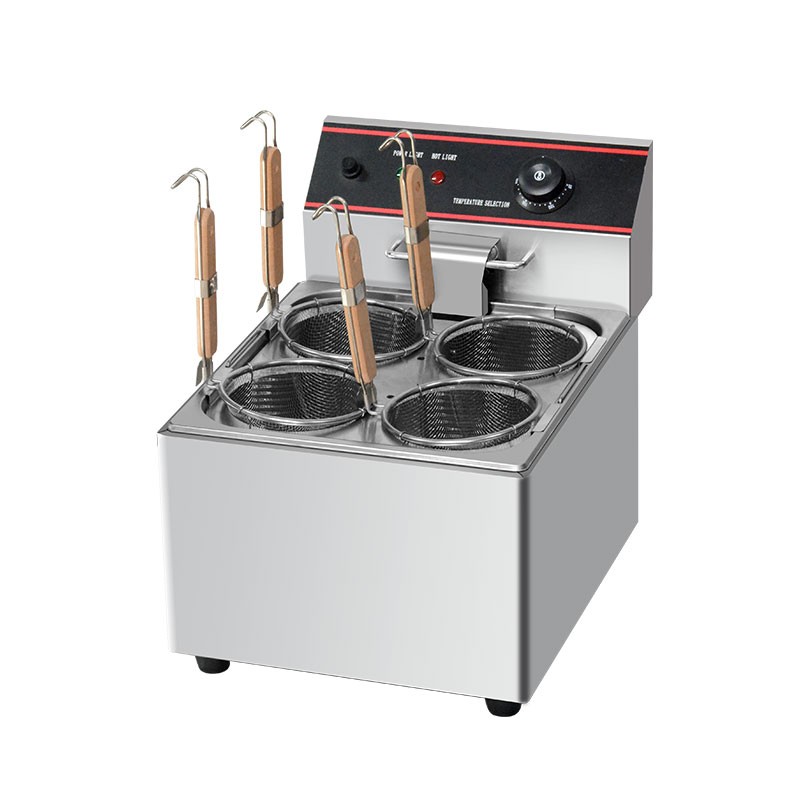 台式煮面炉商用煮面机煮面桶电热小型烫河粉炉便利店多功能煮面锅 - 图1