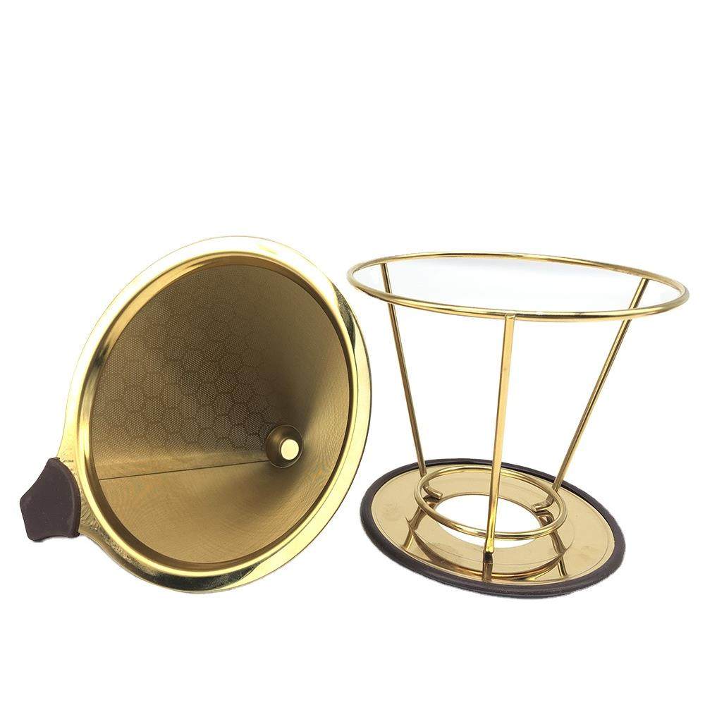 咖啡漏斗滴漏咖啡过滤网不锈钢双层过滤器大号漏斗网咖啡滤网,淘宝优惠券,粉丝福利购,淘宝优惠卷