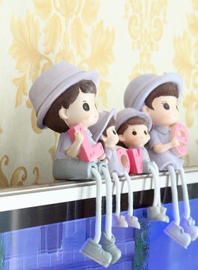 放在电视上的小摆件新房家具装饰品摆设电视空调电表箱酒柜隔断