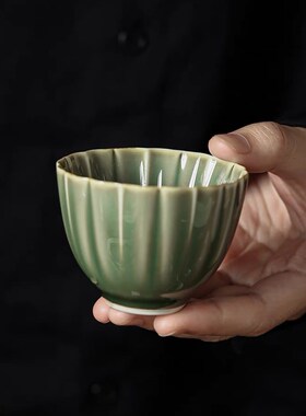 越青青瓷盖置香插