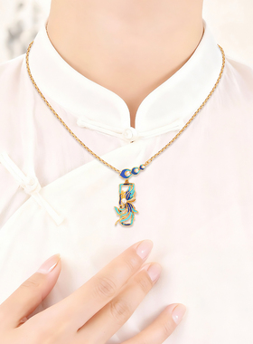 【浙江省博物馆】孝惠凤仪项链-明孝惠太皇太后凤冠系列杭州文创