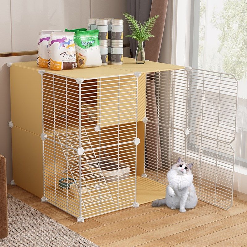 猫笼子家用室内小户型猫咪别墅猫舍猫屋猫窝一体不占地猫柜大户型,淘宝优惠券,粉丝福利购,淘宝优惠卷