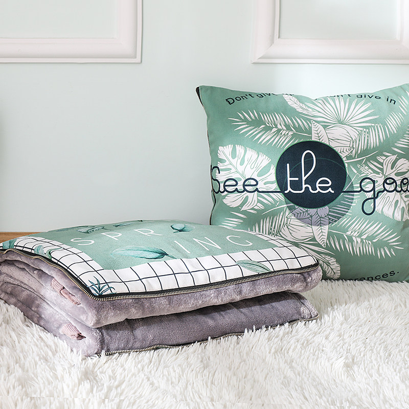 抱枕毯子两用抱枕被二合一办公室车载午睡靠枕空调被靠垫多功能被,淘宝优惠券,粉丝福利购,淘宝优惠卷