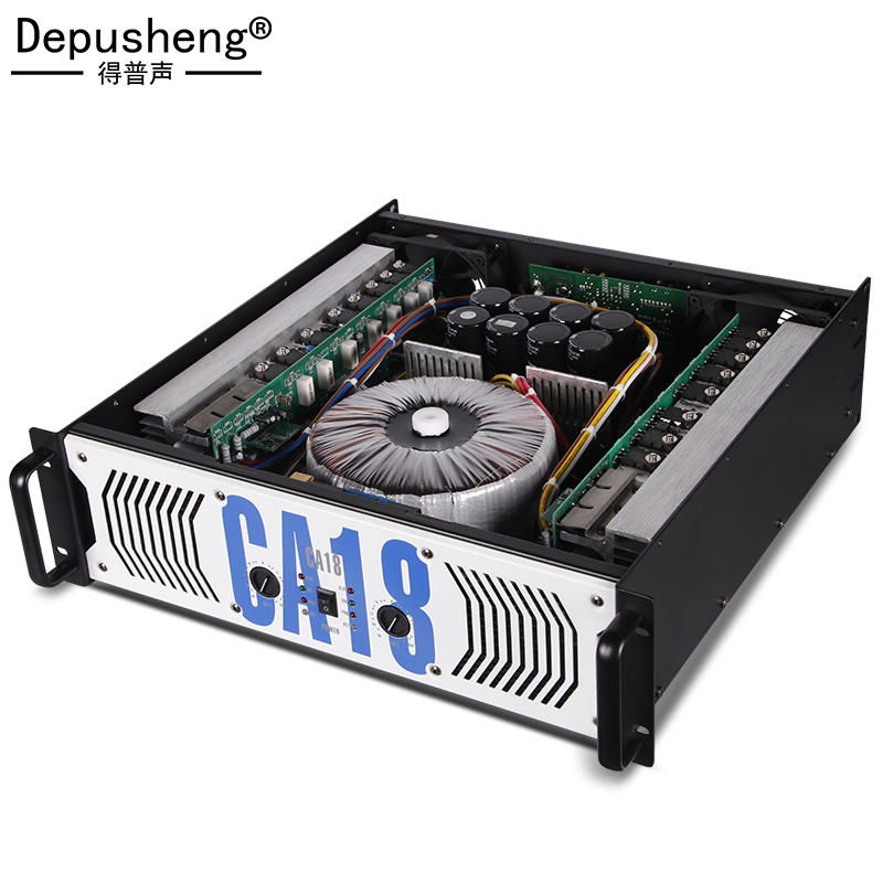 Depusheng CA18 stage amplifier power professional pure post-amplifier KTV stage engineering performance audio