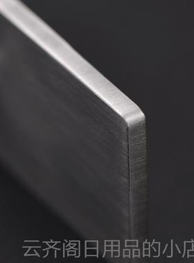 正品光无字牌吊坠安男 99纯银项9链 空白面平牌军牌饰品刻字上尊