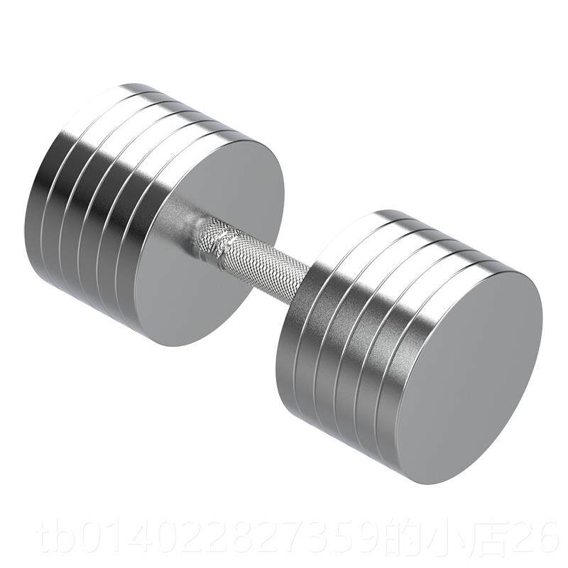 Genuine weight electroplated large steel dumb 5 can 0kg single matte disassembly and weight adjustment pure steel bell men's home dumbbell