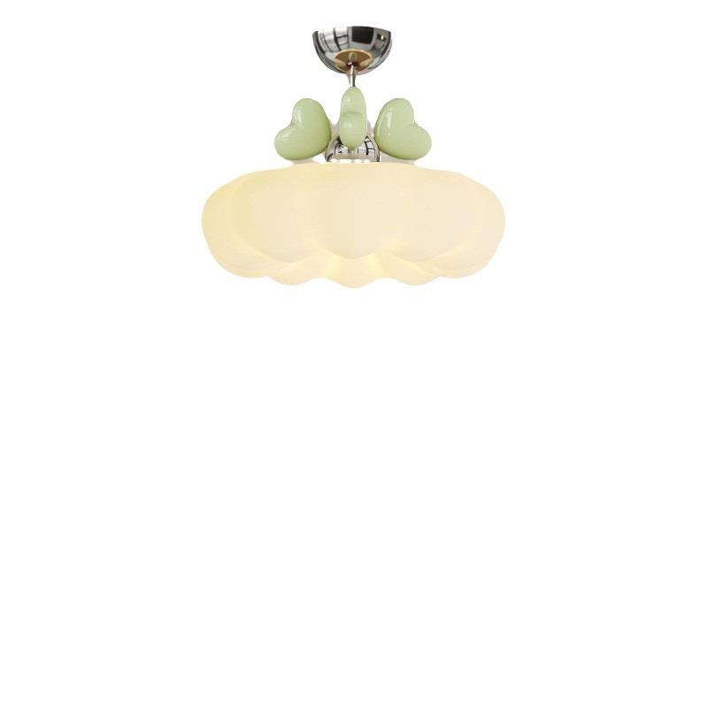 2025新款创意爱心法式奶油风主儿童房吊灯卧室吸顶灯主卧护眼灯具 - 图3