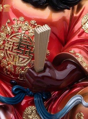 树脂钟馗神像伏魔天官赐福天师圣君门神正宅钟馗捉鬼家用供奉摆件