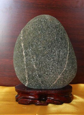 正宗泰山石敢当天然客厅化解路冲补缺角室内招财原石靠山石头摆件