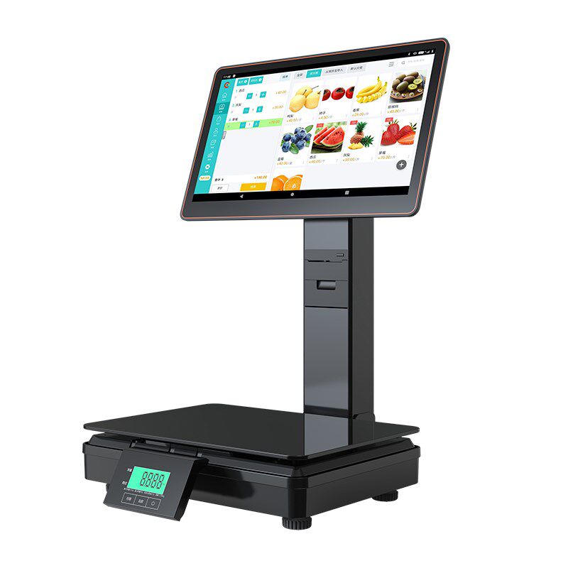 Fresh food supermarket electronic scale cash register Qin Si Business Tong purchase, sale and inventory system weighing collection