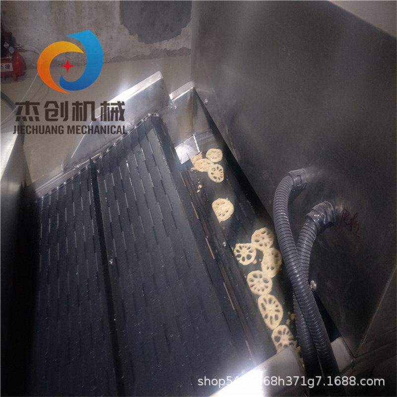 炸藕盒油炸机 杰创机械藕盒上浆油炸配套设备 茄子条油炸机器,淘宝优惠券,粉丝福利购,淘宝优惠卷