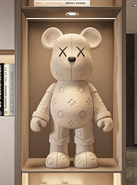 暴力熊摆件客厅地台装饰品电视柜台面高端大气乔迁送朋友创意手工