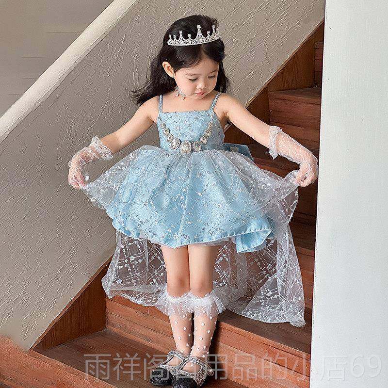 正品爱莎罗女童艾莎2公主205新款儿童夏季莉塔洋装裙演出服蓬蓬裙,淘宝优惠券,粉丝福利购,淘宝优惠卷
