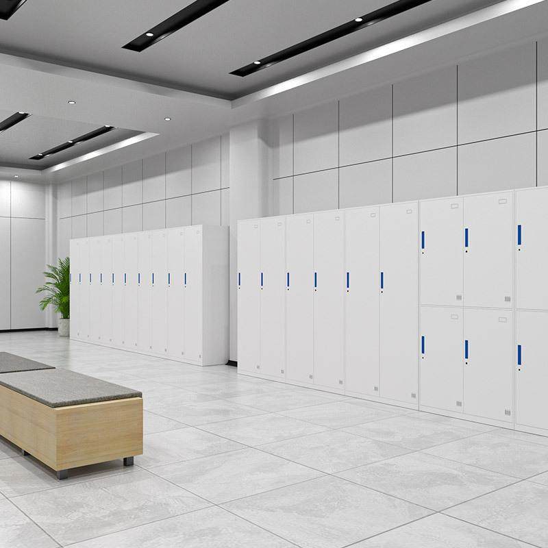 更衣柜钢制铁皮柜现代简约铁皮衣柜拆装薄边更衣钢柜工厂员工柜,淘宝优惠券,粉丝福利购,淘宝优惠卷