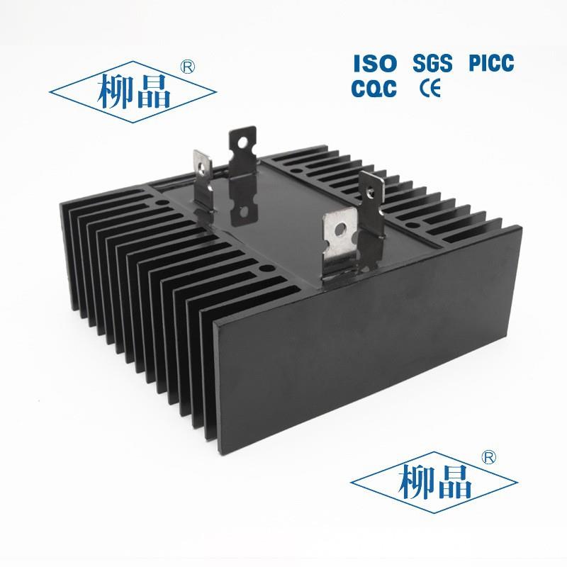 柳晶三相带散热器桥式整流器 SQL150A1600V大电流整流管 - 图1
