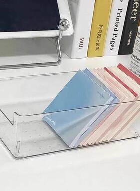 家用透明收纳盒桌面塑料整理盒手提储物箱小箱子整理箱药箱收纳箱