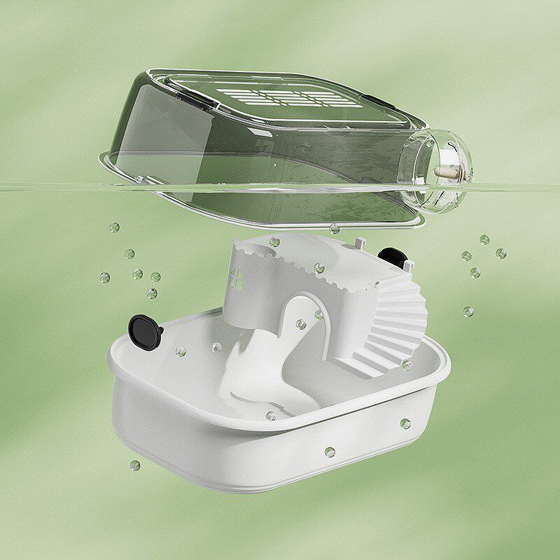 仓鼠笼子透明全景超大空间小宠物豪华别墅金丝熊专用基础笼饲养箱,淘宝优惠券,粉丝福利购,淘宝优惠卷