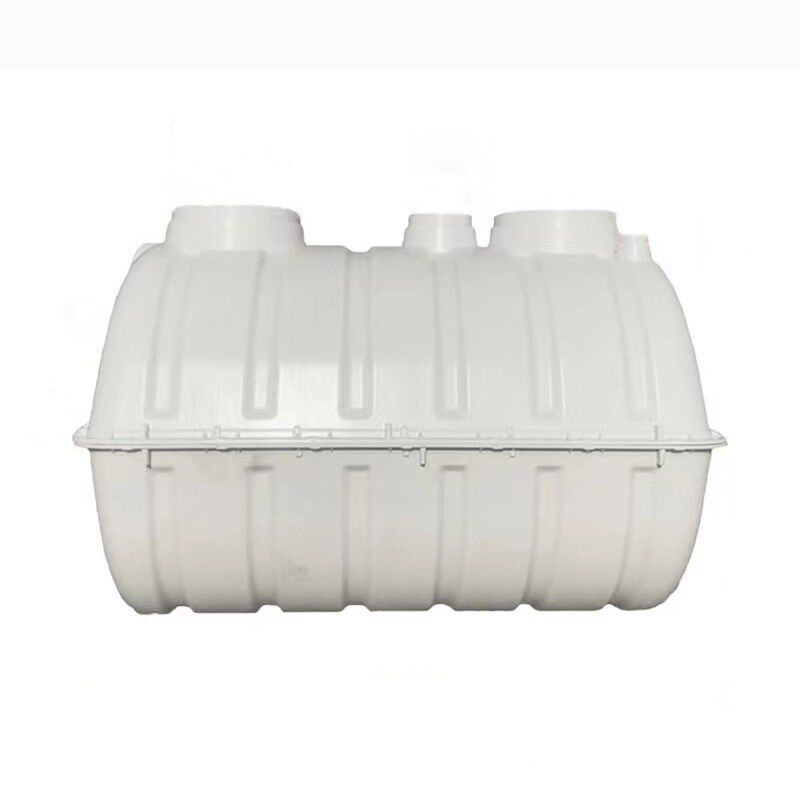 Septic tank household three-compartment septic tank underground tank fiberglass septic tank sealed manhole cover feces dissolving dry toilet