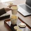 High-end light group flower travel cup and pot traveling set Kung Fu tea set outdoor quick cup one or three portable tea set high-end