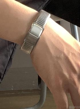 高档Daily 1|高感古手级环 色小众气质韩版ins复冷银淡风简约情侣