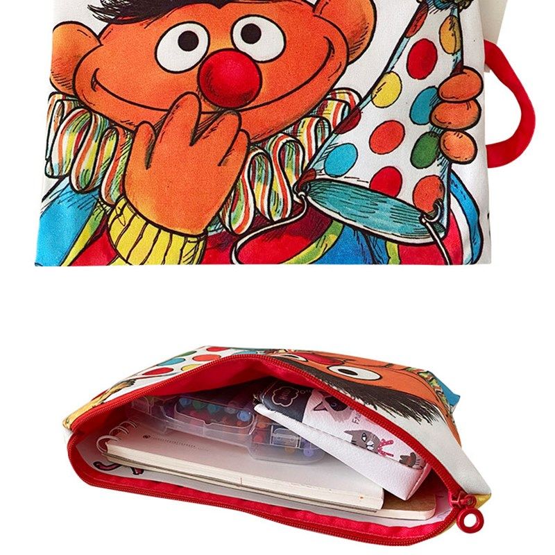 唐老鸭科目分类文件袋拉链帆布A4科目手提大容量装卷子试卷收纳,淘宝优惠券,粉丝福利购,淘宝优惠卷