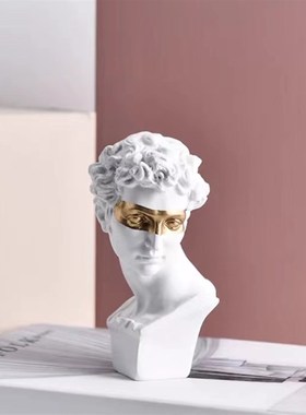 样板间简约软装饰品家居摆件书柜创意树脂工艺品托盘仿真花