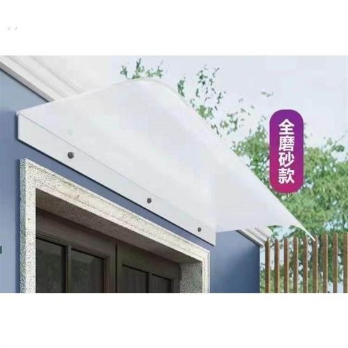 隐形雨棚阳台遮雨挡板窗户遮雨家用充电桩防雨罩子无支架静音雨蓬 - 图3