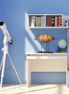 复古铁艺飞艇飞船模型儿童房客厅商场橱窗酒吧装饰品摆件摄影道具