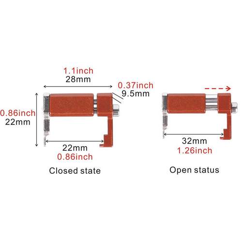 电吉他双摇琴桥音准工具 Floyd Rose摇座颤音琴桥音准调节器 - 图0