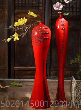 高档新中软厅艺术客高端电视柜旁边落装地式大气摆件样板间茶室装