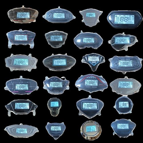 电动车仪表显示屏液晶电量显示器通用蓝德电动车表头仪表盘总成 - 图3