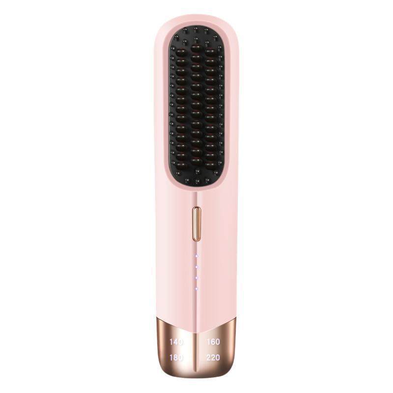 新款无线智能顺发梳直卷两用负离子护发恒温电热梳便携定型神器,淘宝优惠券,粉丝福利购,淘宝优惠卷