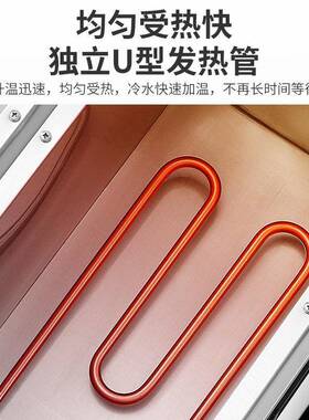 煮面炉商用电热台式煮面机定制不锈钢多功能4孔6孔煮粉面摆摊设备
