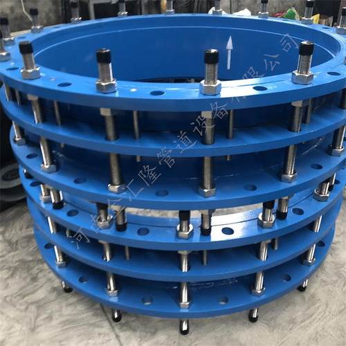 DN2200双法兰松套传力接头 不锈钢全丝传力接头 传力伸缩接头 - 图2