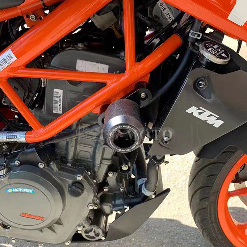 适用KTM DUKE 390 250 200 125 改装车身防摔球防摔棒保护杠配件 - 图0