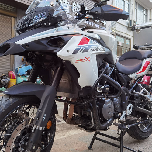 适用贝纳利金鹏TRK702/X TRK502X/251水箱保护网改装散热器板护罩 - 图0
